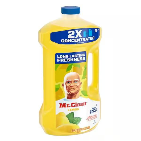 Mr. Clean 2X Concentrated Multi-Surface Cleaner bottle