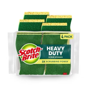 Scotch-Brite Heavy Duty Scrub Sponges package
